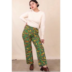 Big Bud Press Butterfly Worker Western Pants XS